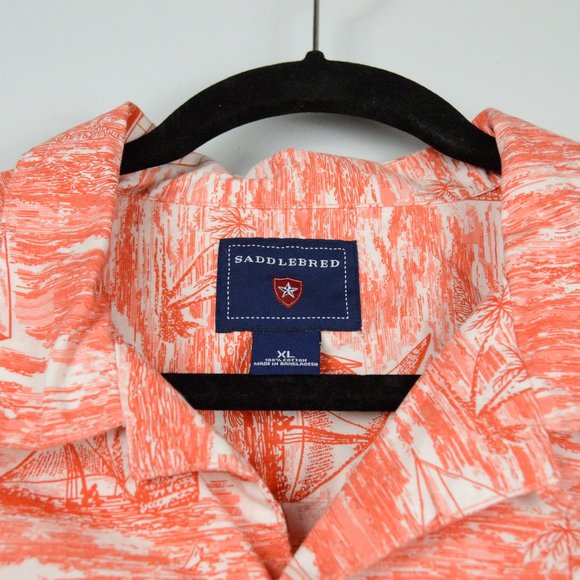 Hawaiian Tropical Casual Button Down - Picture 3 of 4
